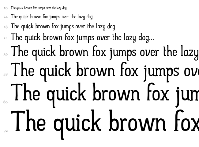 Hayyu Kaget font waterfall